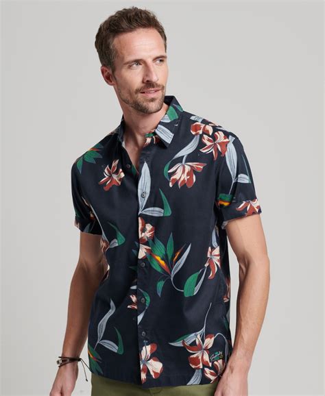 chemise hawaiienne homme.